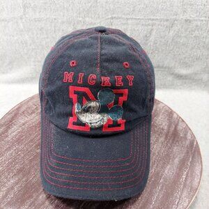 Disney Mickey Mouse Youth  Blue Adjustable  Cap Embroidered Walt Disney World